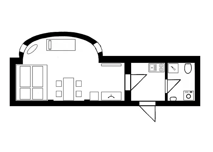 Apartmán Ueber Dem Kino Toni Berlín